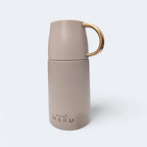 210ml Stainless Steel Thermos Cup – Mini Thermal Mug with Handle