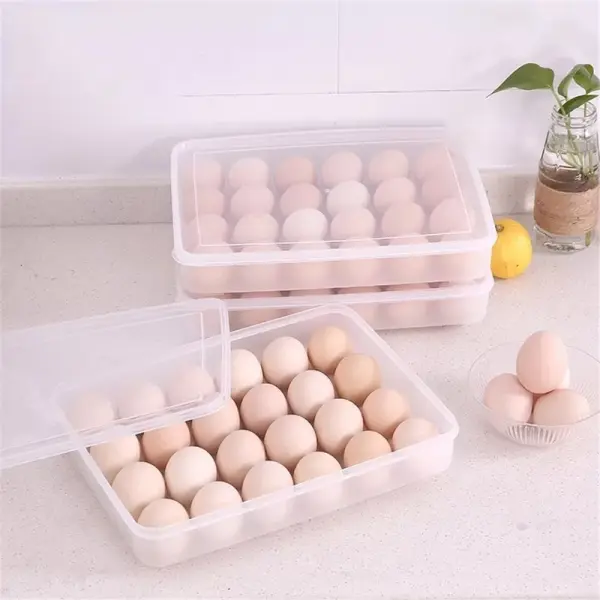 Egg Storage Box (34 Slot) – Keep Eggs Fresh and Organized