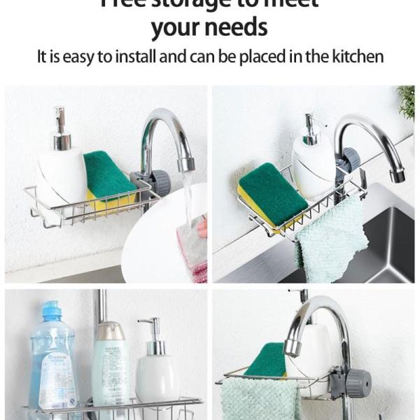 Kitchen Faucet Rack – Transform Your Sink into an Organized Space