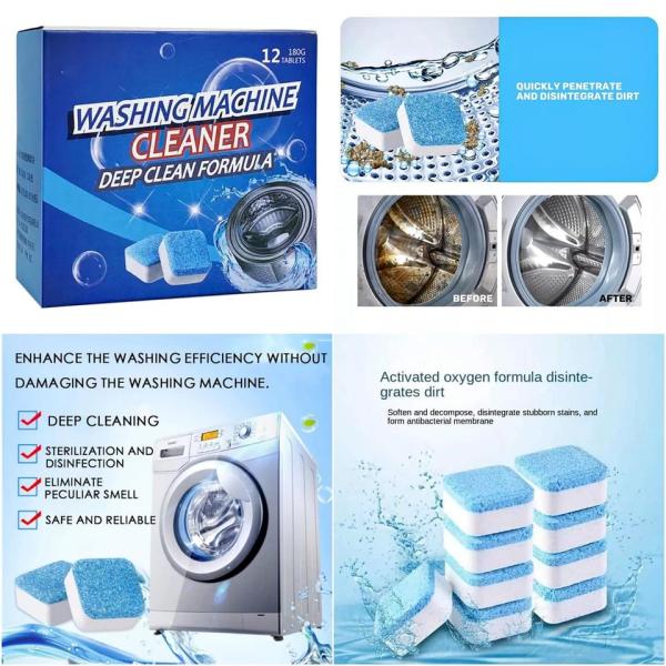 Washing Machine Cleaner Tablets – Effortlessly Keep Your Washing Machine Fresh and Clean